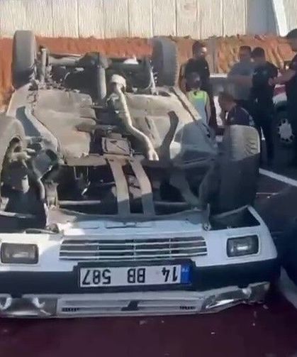 Hastane kavşağında kaza: 5 yaralı