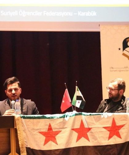 KBÜ'de Suriye devriminin yıl dönümü programı düzenlendi