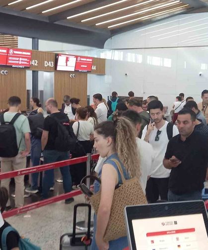 İstanbul Havalimanı'nda yaz tatili yoğunluğu