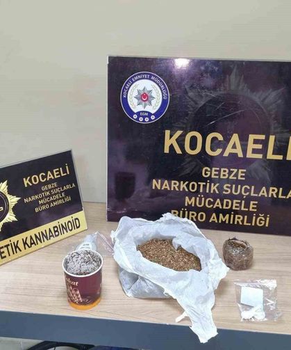 Kocaeli'de uyuşturucu operasyonunda 2 tutuklama