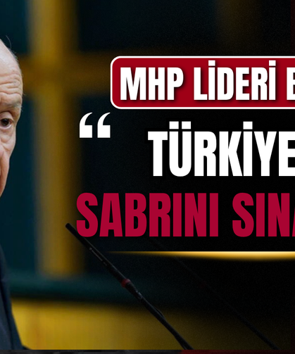 MHP Lideri Bahçeli’den İsrail’e sert uyarı: “Türkiye’nin sabrını sınamayın”