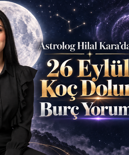 Astrolog Hilal Kara'dan 26 Eylül Koç Dolunayı Burç Yorumları