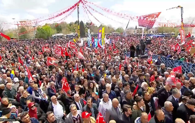 "Millet İradesine Sahip Çıkıyor" mitingi Konya'da