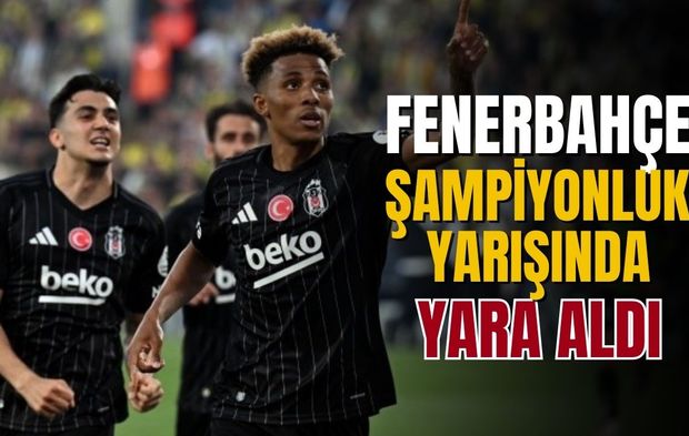 Fenerbahçe, Beşiktaş'a mağlup oldu
