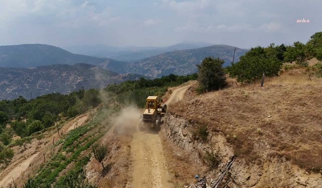 Aydın'da yol düzenleme faaliyetleri sürüyor