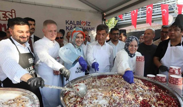 Kağıthane Belediyesinden aşure ikramı