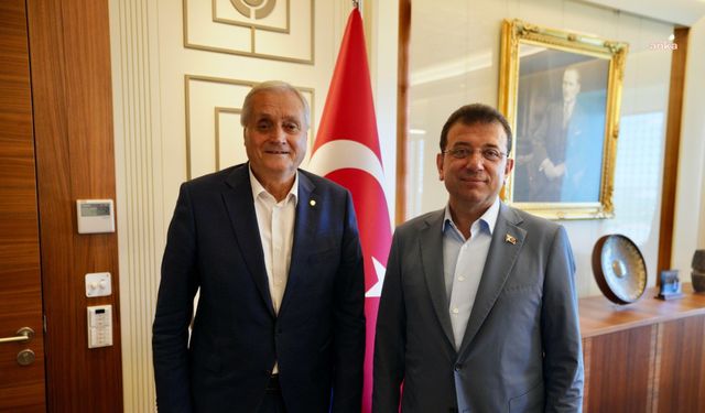 Mehmet Talat Bakkalcıoğlu, Ekrem İmamoğlu'nu ziyaret etti