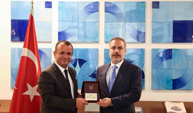 Fidan, TABA-AmCham Başkanı’nı ağırladı