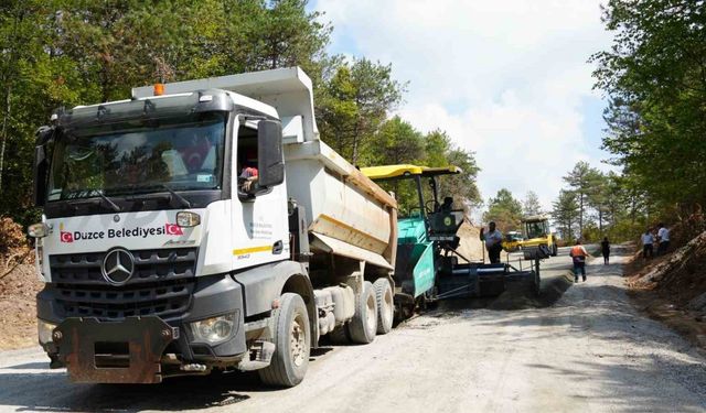 Korugöl’e 4.5 km yeni yol