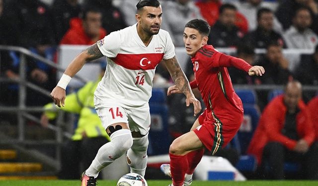 Türkiye 10 kişi kaldığı maçta Galler ile 0-0 berabere kaldı