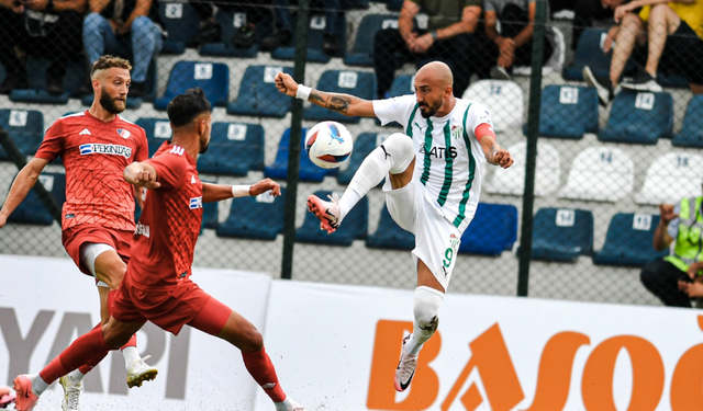 Bursaspor, Batalla yönetiminde ilk maçını kazandı