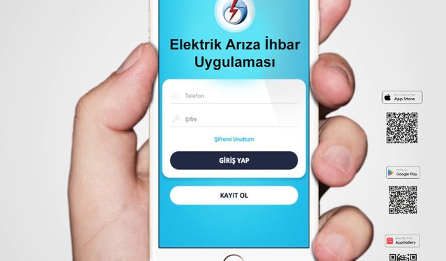 Elektrik Arıza İhbar Uygulaması 1,5 milyon başvuru geldi