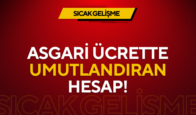 Asgari ücrette rakam değişti