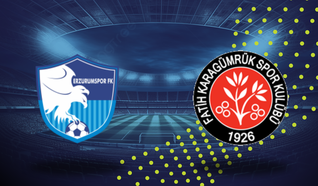 Erzurumspor FK – Fatih Karagümrük maçı ne zaman, saat kaçta ve hangi kanalda?