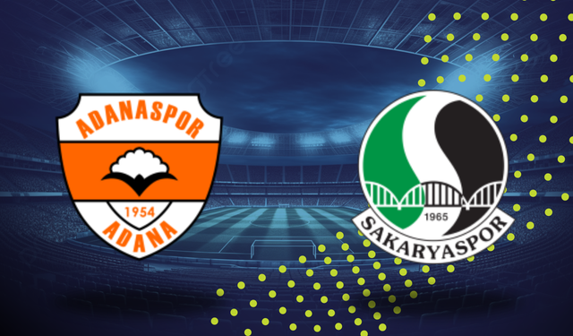 Adanaspor – Sakaryaspor maçı ne zaman, saat kaçta ve hangi kanalda?