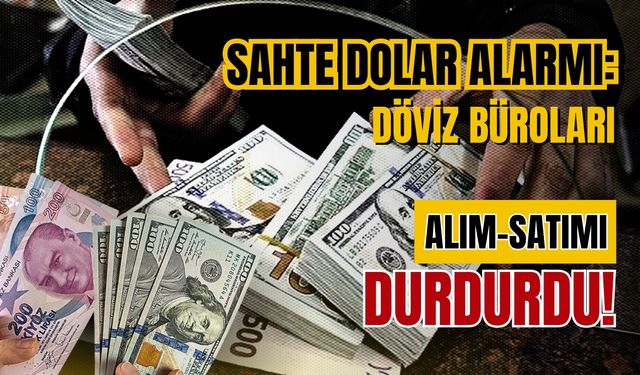 Sahte dolar alarmı: ATM ve cihazlar yanıltılıyor