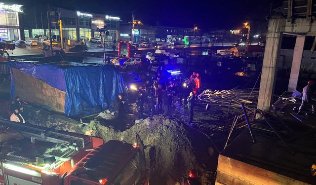 İnşaat iskelesinin altında kalan şahsın cansız bedenine ulaşıldı