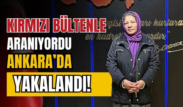 Kırmızı bültenle aranan Türkmenistan uyruklu kişi yakalandı