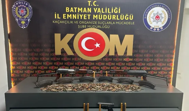 Silah kaçakçılığı operasyonunda 1 gözaltı