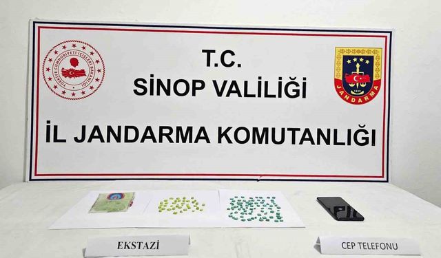Sinop’ta satışa hazır uyarıcı madde ele geçti