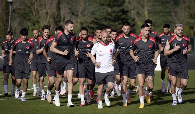 A Milli Takım, Macaristan maçı hazırlıklarına başladı