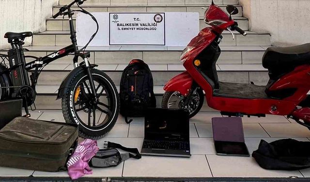 Üç farklı konuta giren hırsız kıskıvrak yakalandı
