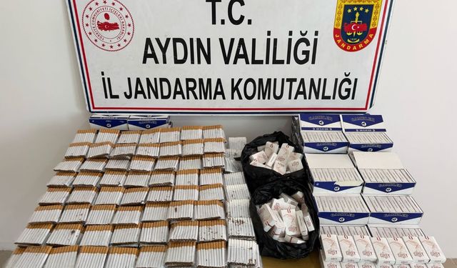 Nazilli’de sigara kaçakçılığı operasyonu hayata geçirildi