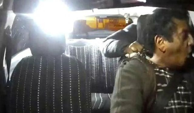 Takside gasp olayı! Saldırgan korku dolu anlar yaşattı