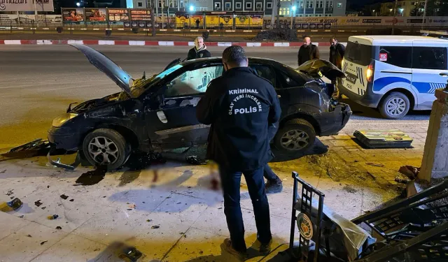 Feci kazada sürücü hayatını kaybetti