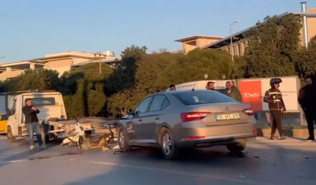 Feci kazada motosiklet sürücüsü hayatını kaybetti