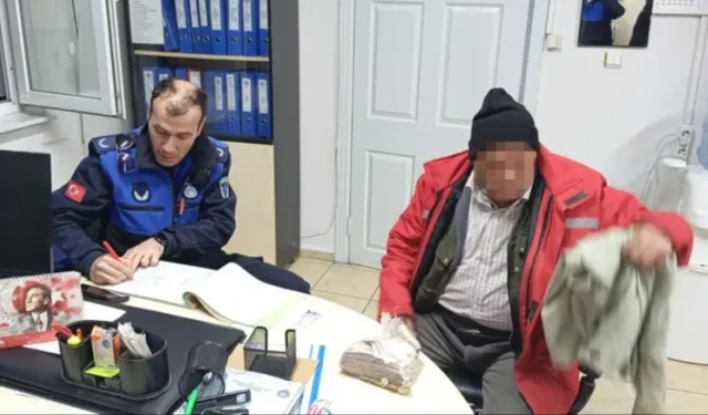 Eskişehir'de dilencinin üzerinden 32 bin lira çıktı