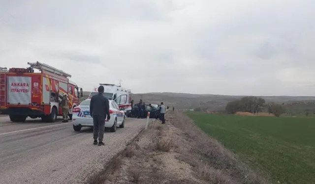 Ankara’da feci kaza: 4 ölü, 3 ağır yaralı