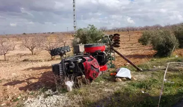 Gaziantep'te traktör altında kalan tarım işçisi hayatını kaybetti