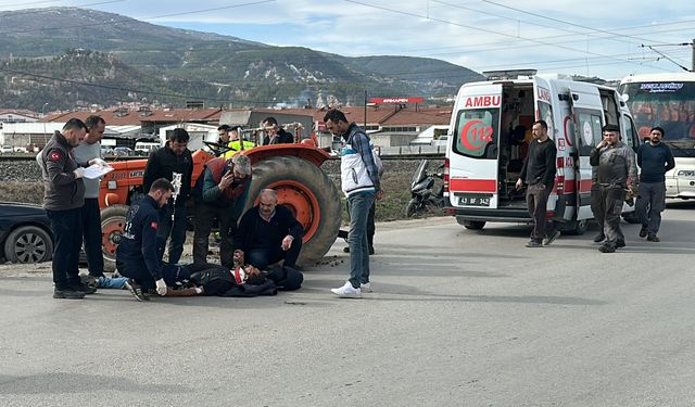 Ehliyetsiz sürücü kaza yaptı: 2 yaralı