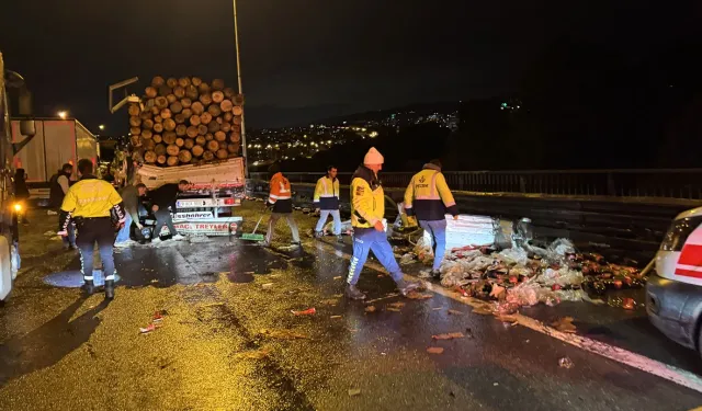 TEM'de zincirleme kaza: 2 ölü, 4 yaralı