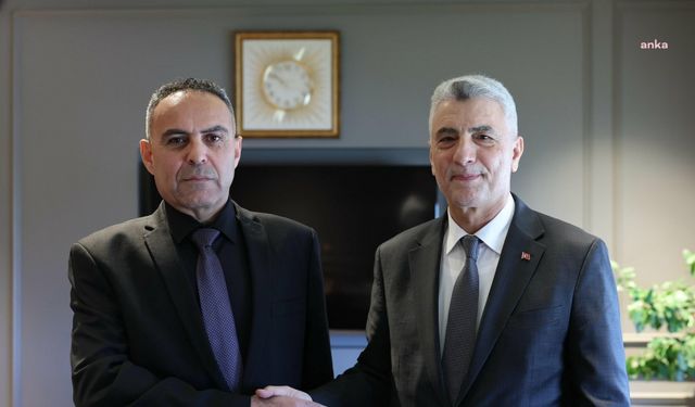 Ticaret Bakanı Bolat, Amjad Badr ile görüştü