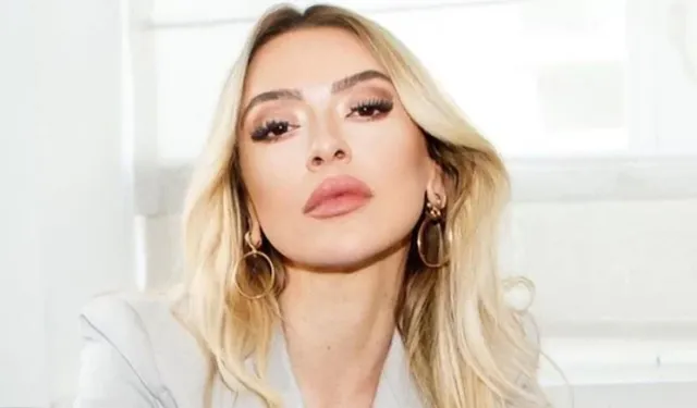 Hadise'den kadına yönelik şiddete tepki