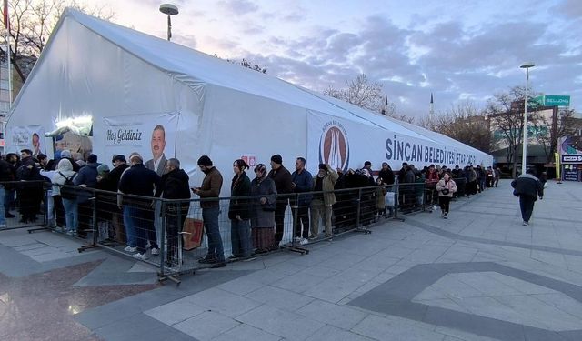 Sincan Belediyesi bu ramazan da gönülleri fethetti
