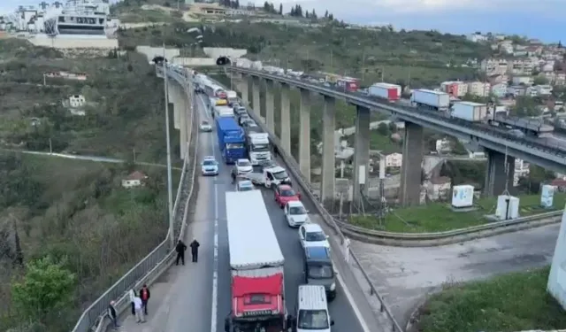 TEM’de zincirleme kaza: 8 araç birbirine girdi, çok sayıda yaralı