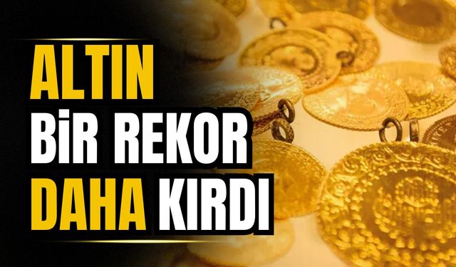 Altında rekor üstüne rekor
