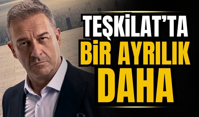Teşkilat’ta bir ayrılık daha