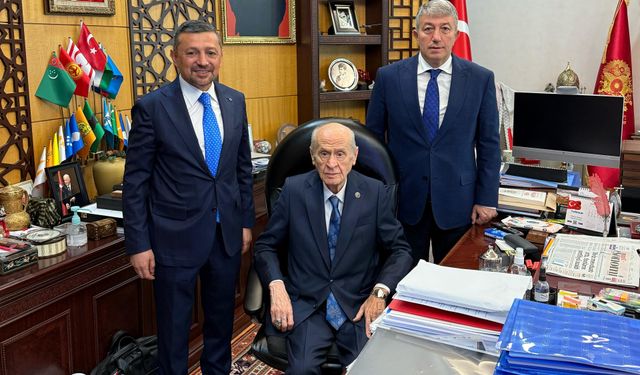 Ahmet Erbaş'tan Devlet Bahçeli'ye ziyaret
