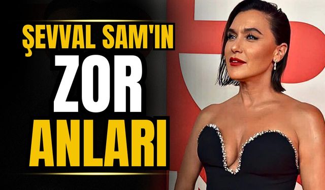 Şevval Sam konserinde zor anlar yaşadı