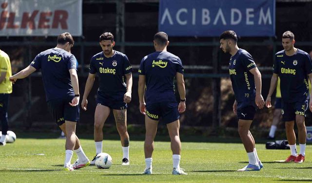 Fenerbahçe, Atakaş Hatayspor maçı hazırlıklarını sürdürdü