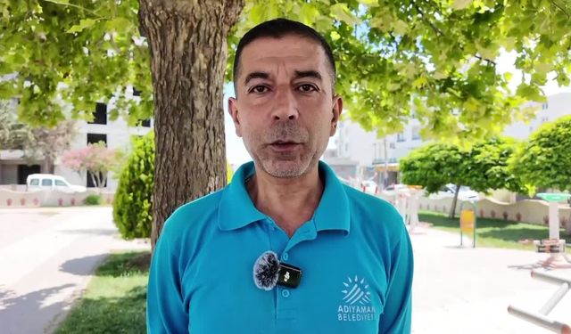 Adıyaman Belediyesi personelinden örnek davranış