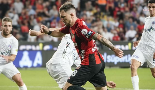 Gaziantep FK ile Kasımpaşa 2-2 berabere kaldı