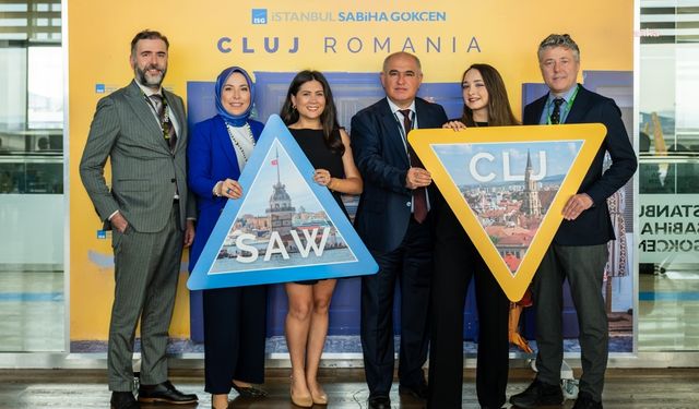 Sabiha Gökçen’den Orta Avrupa’nın giriş kapısı Cluj’a direkt uçuşlar başladı