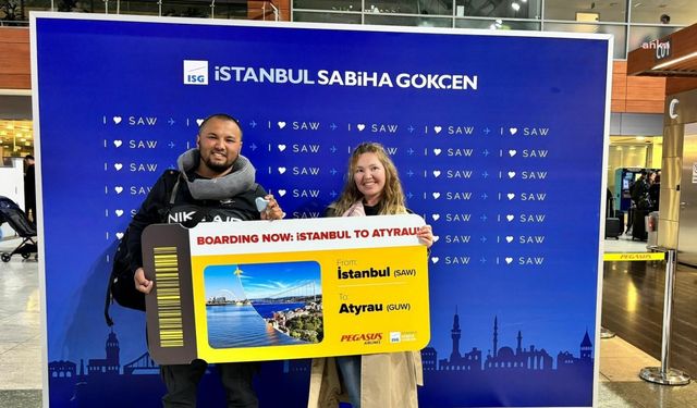 Sabiha Gökçen’den yeni stratejik bağlantı: Atırav’a direkt uçuşlar başladı