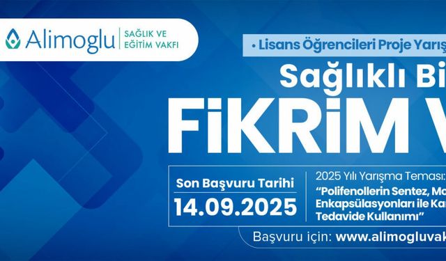“Sağlıklı Bir Fikrim Var” proje yarışması 2025 yılı başvuruları açıldı