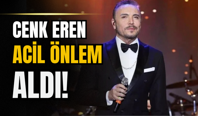 Cenk Eren konserlerinde artık kalp şok cihazı bulunduruyor